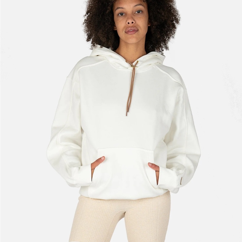 Nike x Jacquemus Stylish White Hoodie